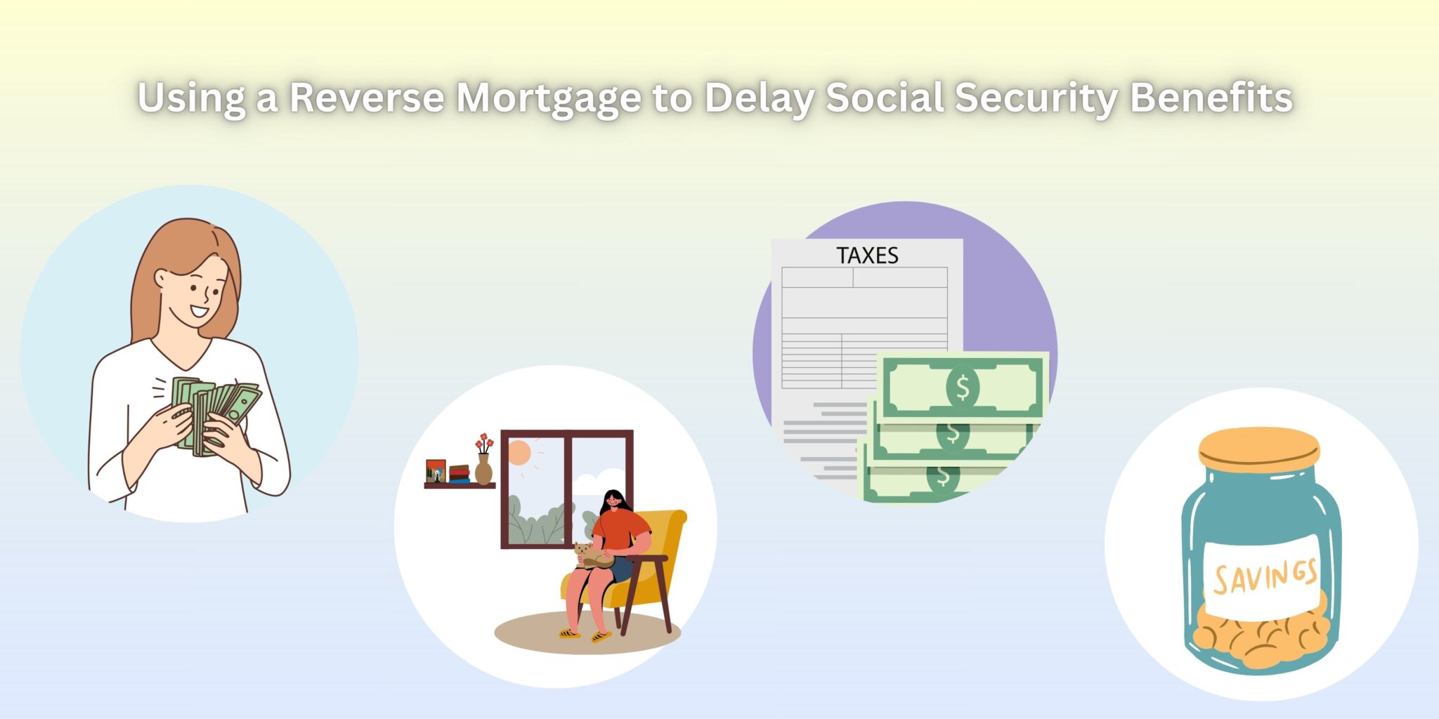 Using a Reverse Mortgage to Delay Social Security Benefits